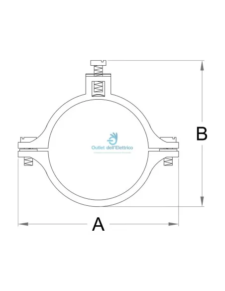 Zippo 9167 Äquipotentialhalsband 13//4